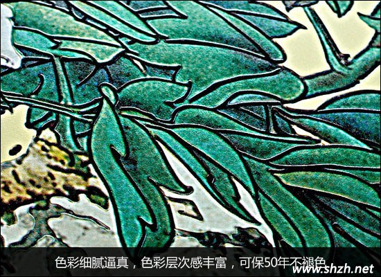 玫瑰魚(yú)花開(kāi)富貴藝術(shù)墻磚